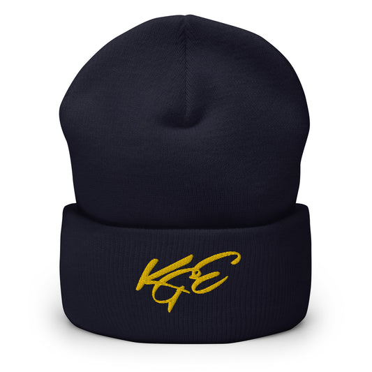 KGE Unlid Gold Cuffed Beanie