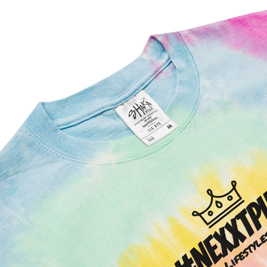 #Nexxtpush | Shaka Wear large embroidery Classic Oversized tie-dye t-shirt