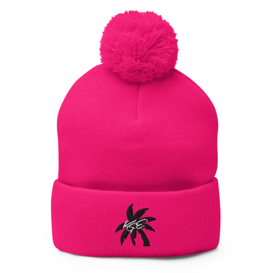 KGE Unlid - Palm Paradise Pom-Pom Beanie