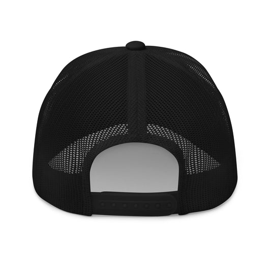 White KGE Lifestyles Retro - Low Profile Trucker Cap